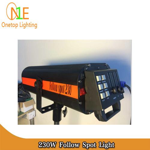 High brightness electronic 7r 230w follow spot light DJ Stage Lighting Led