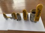 Antiwear 1/2 3/4 1 Inch Gas Ball Valve Full Port Gas Valve Anti Leakage