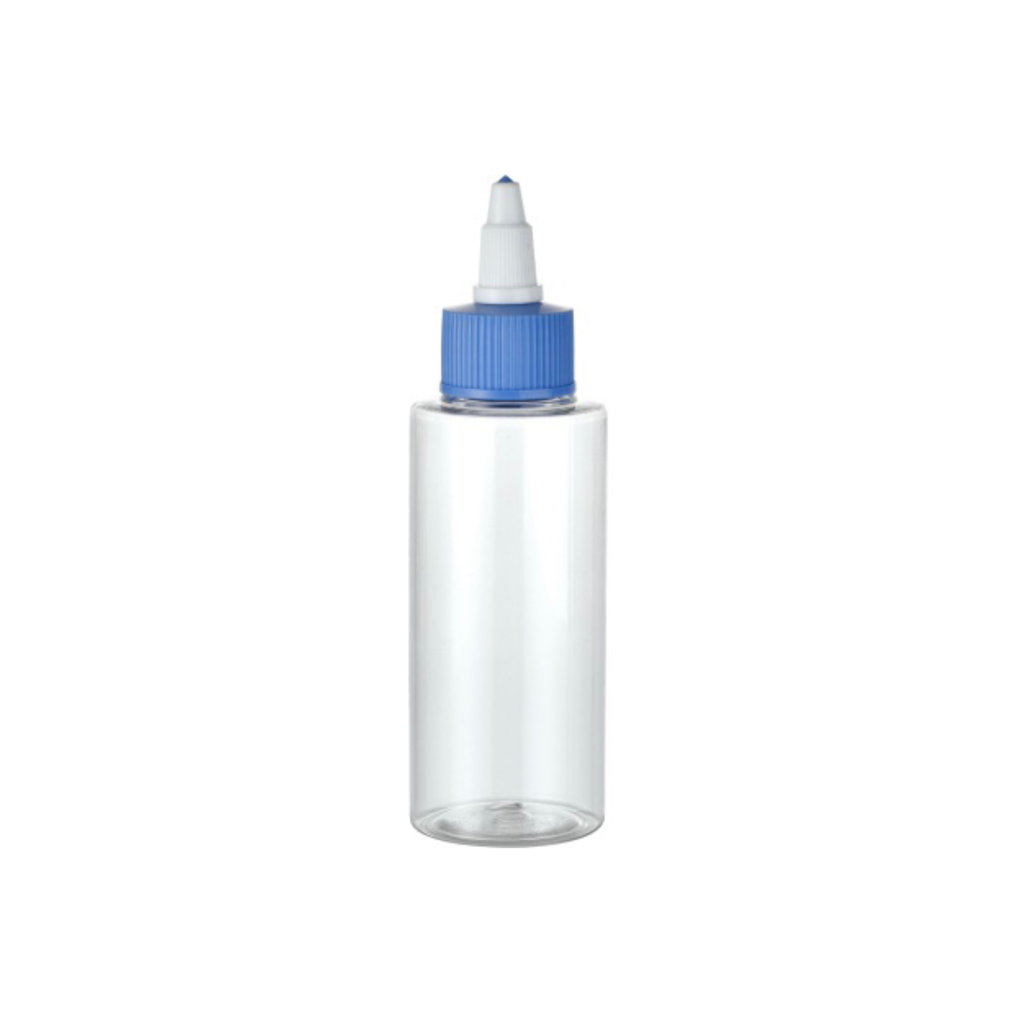 Custom Color 120ml Plastic PET Bottle for Lotion Capacity 120ML 24/410 Flip Top Cap