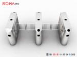 Entry Control Swing Turnstile Barrier Gate Stainless Steel For Station And Wharf
