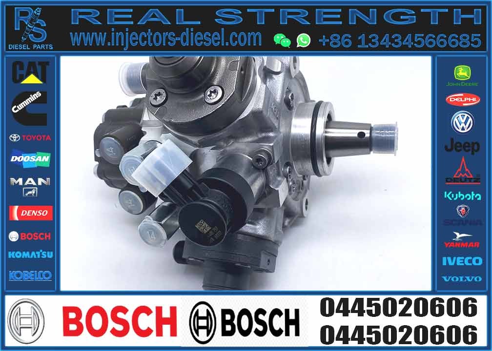 Original new Common Rail fuel pump 0445020610 Bosch Fuel Injection Pump 0445020606 for Fendt CR/CP4N2/R995/8913S Engine