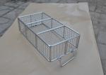 Stainless Steel Metal Wire Basket With Perforated , Polished Basket
