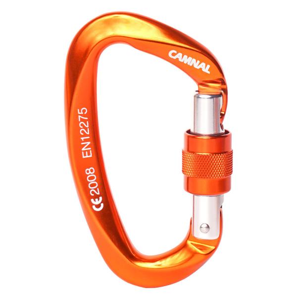 CE Certified 99mm D Shape Carabiner Suitable for Various Rock Climbing