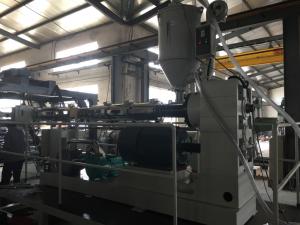Quality Double - Station Winder Transparent PET Sheet Extrusion Line 650kg / H Max Capacity wholesale