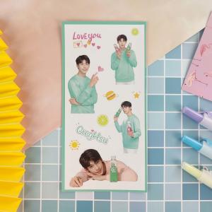 Quality Panton Color Custom Paper Stickers Oil Glue Funny Cartoon Stickers wholesale