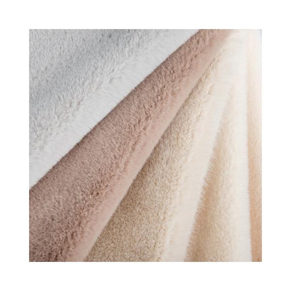 100% Inspection Faux Fur 100% Polyester Short Fabric for Coat No Yarn Count Dyed