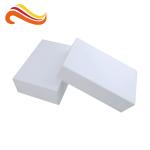 Luxury Magnetic White Color Gift Packaging Boxes With Hot Stamping Pattern