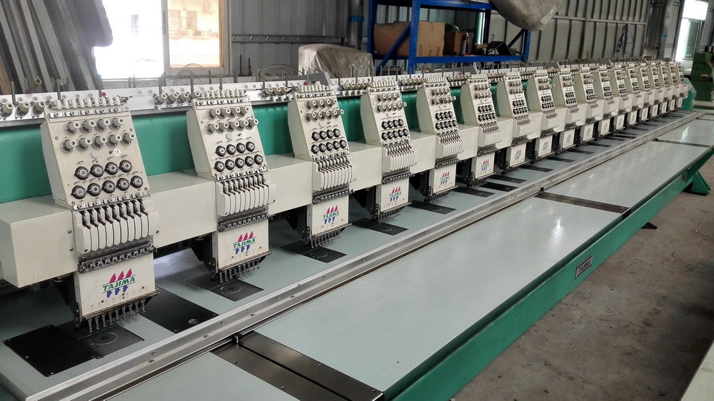 Used Tajima Embroidery Machine TMFD-G918