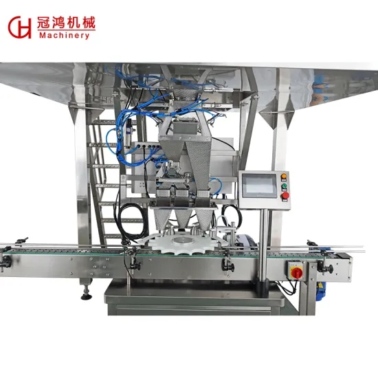 Highly Multi Nozzles Weighing Filling Machine for Food or Non-Food Packaging 220V Voltage