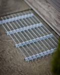 Galvanised Steel Shoe Boot Scraper Door Mat for Outdoor Hollowed out Metal Grill