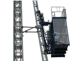 China Customized Construction Hoist Elevator , Durable Construction Passenger Lift on sale