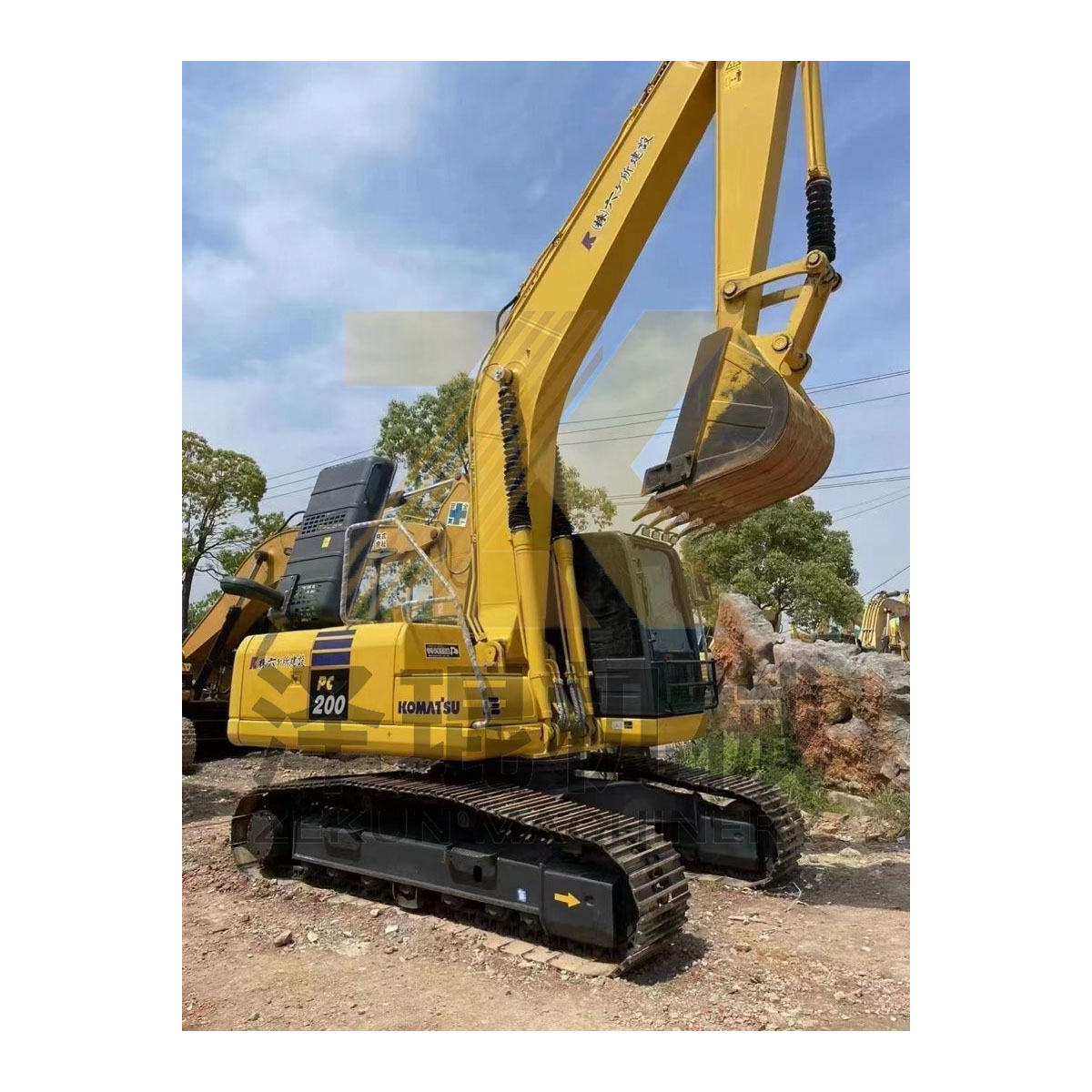 20TON Weight Komatsu PC200-8 Excavator Used in Good Condition