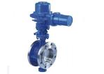 High Pressure Electric Actuator Butterfly Valve Three Eccentric API609 Standard