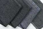 100% Pure Cotton Silk-like Black Lightweight Denim Fabric