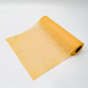 Quality 35gsm Spunlace Nonwoven Multipurpose Disposable Cleaning Household Wipes Roll wholesale