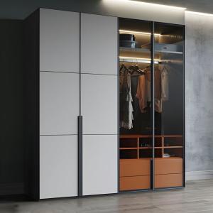 China High End Clothes Cabinet Wardrobe Closets Customized Luxury Bedroom Big Wooden Walk in Closet on sale