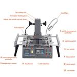 IR6500 Infrared Heating BGA Rework Station 1250W For Phone Repair