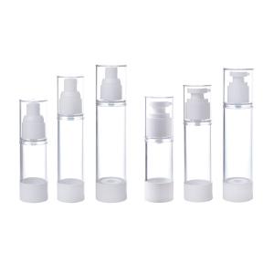 Quality Airless Travel subpackage bottle for cosmetic liquid and gel wholesale