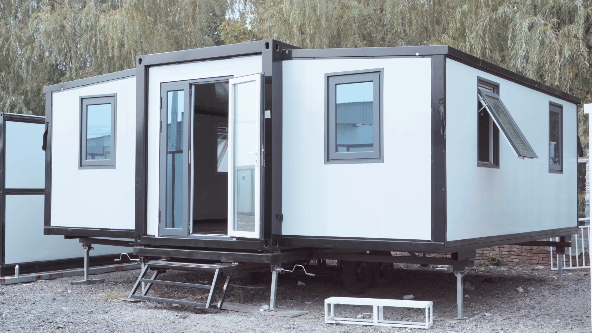 Modern Prefab Expandable Home 3 In 1 Steel Bedroom Container House
