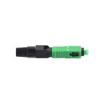 Blue SC UPC Field Installable Fiber Optic Fast Connectors For WAN LAN