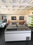 Freely Combined Supermarket Island Freezer for Ice Cream and Meat Display