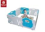Cartoon Cute Mermaid Foldable Baby Playpen Plastic Children Fence