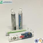 Toothpaste Container Cosmetic Tube , Glossy Squeeze Aluminum Plastic Laminated