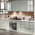 2023 Modern Classic Design Oak Solid Wood Kitchen Cabinets with Ogee Edge
