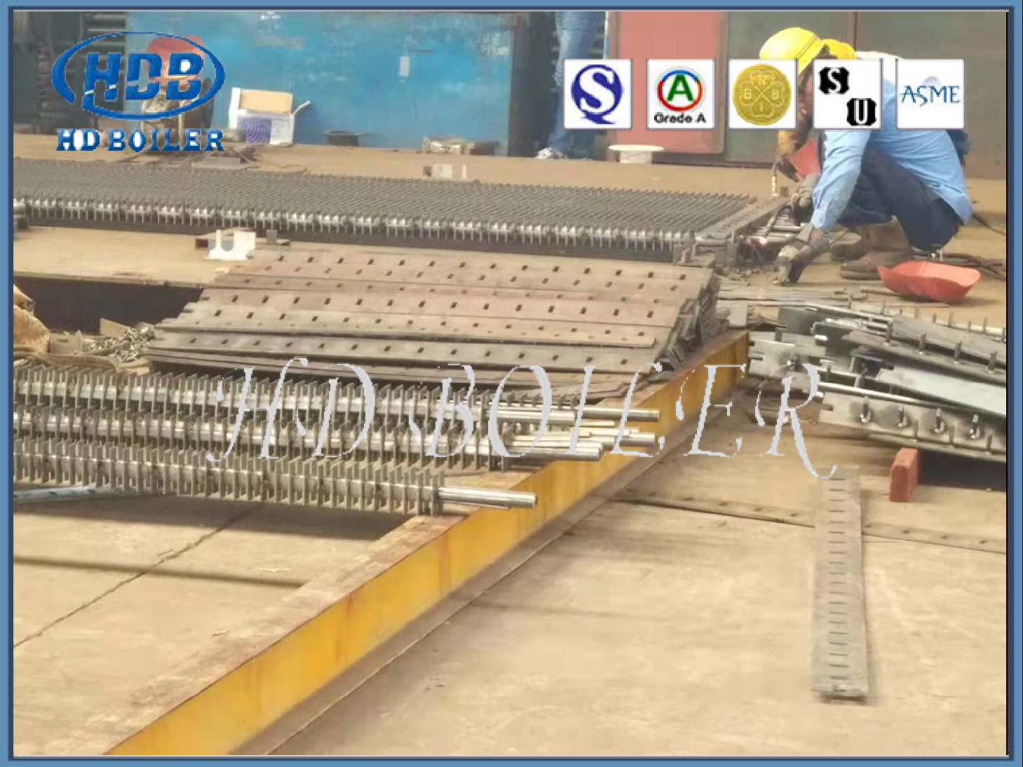 ISO Certification Boiler Tubular Longitudinal Fin Tube For Heat Exchange