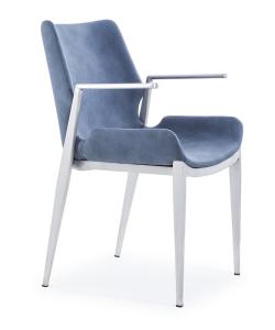 Quality Wear Resistant 62x59x90cm Stainless Steel Dining Chair wholesale
