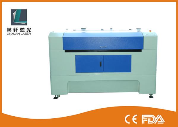 Economic 1600 * 1000 Working Area Denim Laser Engraving Machine With Rotary
