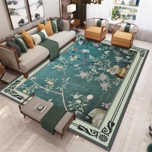 Quality North European Flower Floor Carpet Rug For Home Non Slip wholesale