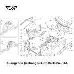 Oe No. 670004979 Car Front Crossbeam For Quattroporte M156 2014 2016 100% Tested
