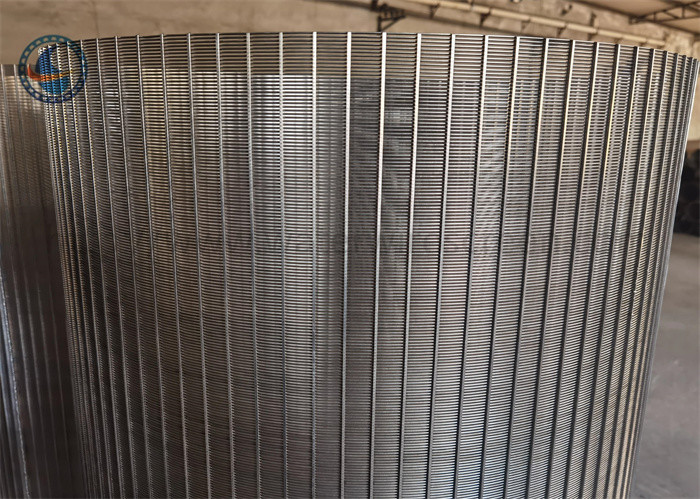 Reverse Back Wash Filter Drum Johnson Wire Screen Slot Cylinder 316l