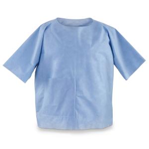 Quality SMS One Time Medical Scrub Suits , Disposable Medical Workwear Short Sleeves wholesale