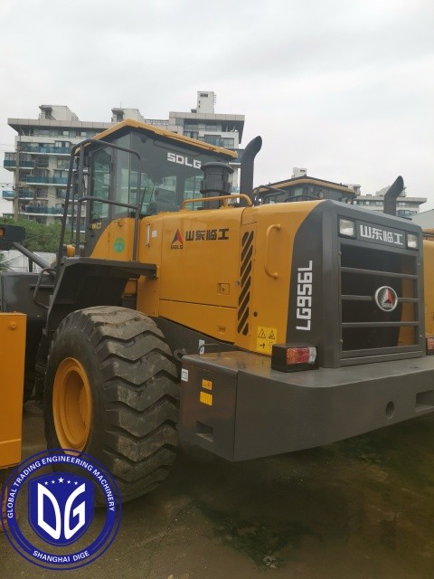 Front end loader LG956L Used SDLG Loader 17t Splendid Used Hydraulic Excavator Loader