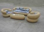4pcs PE wicker hotel furntiure