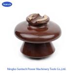 Anti Aging 4KN 11KV Porcelain High Tension Insulator