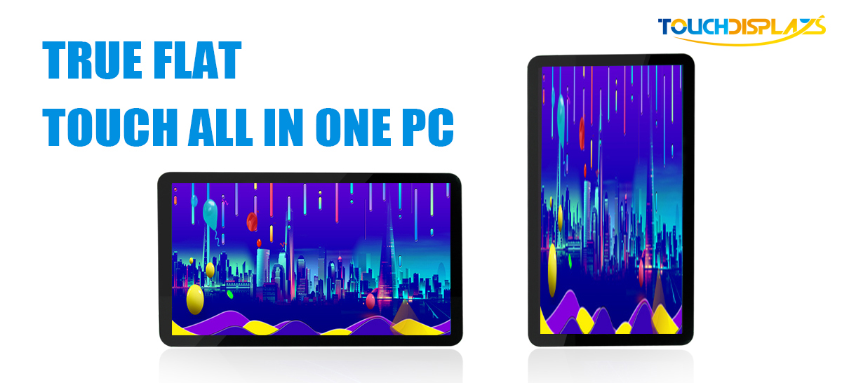 RoHS True Flat 21.5″ 10 Point All In One Touch Screen PC