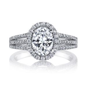 Quality Classic Style Lab Diamond Wedding Band VVS Clarity HPHT Oval Cut Ring in Platinum wholesale