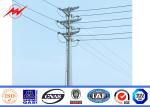 Africa 10m 500 Dan Electric Power Pole Steel Utility Poles Powder Coating