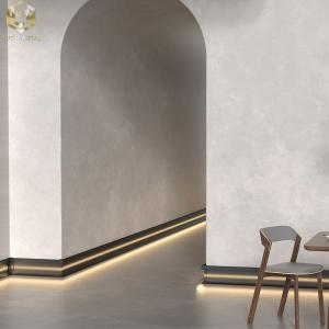 Quality Brushed Finish Aluminium Skirting Board Trim Waterproof For Indoor Decoration wholesale