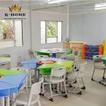 40ft Steel Frame Temporary Protable Classrooms School Building