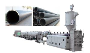 Quality 63-630mm PE HDPE Plastic Pipe Extrusion Machine , Plastic Pipe Extrusion Machine wholesale