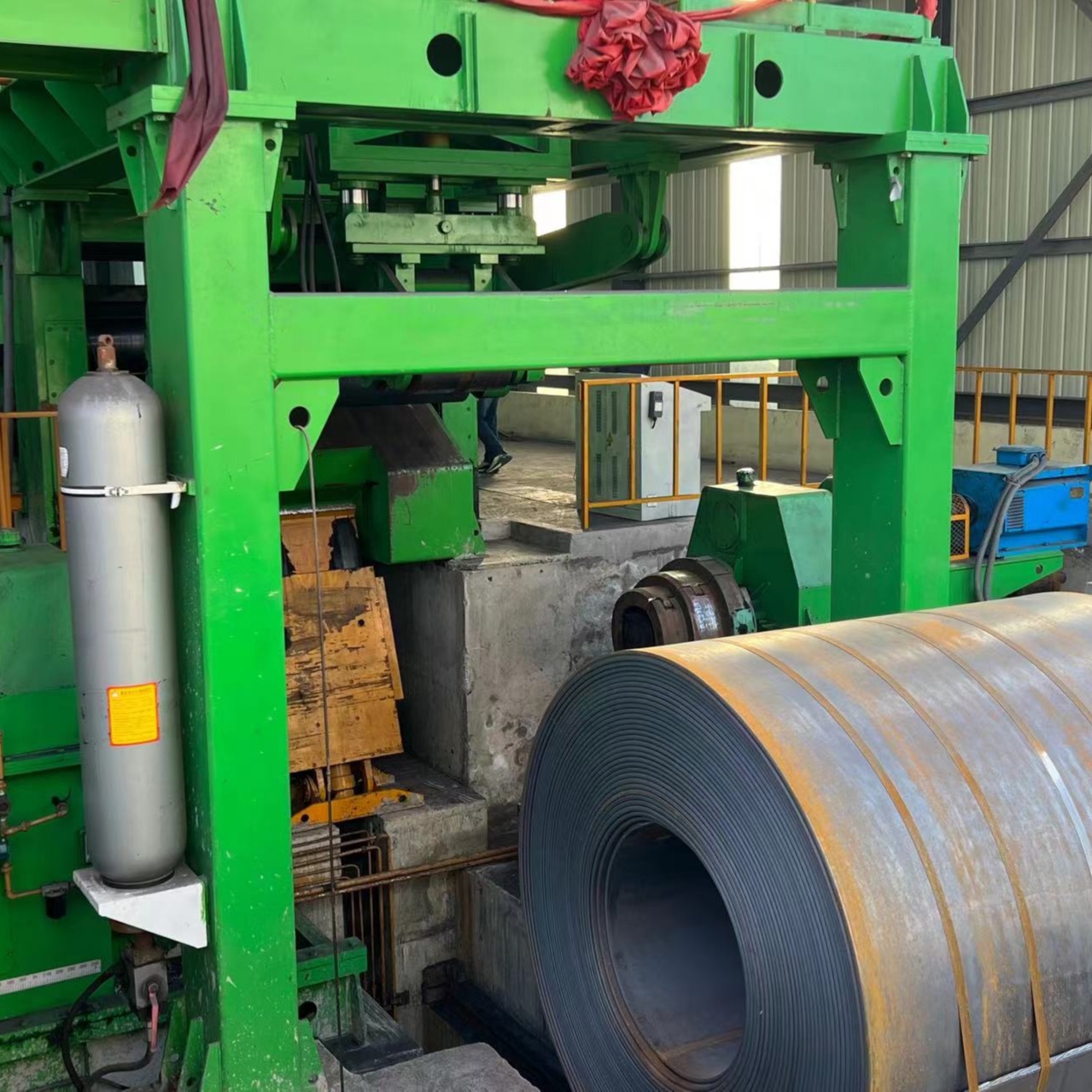 Easy to Operate Steel Coil Uncoiler and Cut to Length Line for Steel Processing