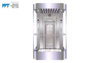 Quality Steel Plate Spraying Elevator Cabin Decoration With PM Gearless Traction Machine wholesale