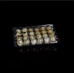 24 Hole Disposable Plastic Egg Containers PVC Vacuum Formed Transparent