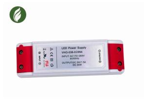 Quality 1500mA Multipurpose Plastic Power Supply , Anti Erosion LED Strip Light Driver wholesale