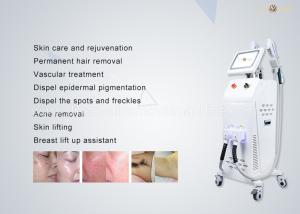 Quality Portable E Light OPT SHR Hair Removal Machine 950nm Painfree 2500W Power Supply wholesale