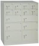 Protect Your Valuables with Dt-36 Hotel Safe Deposit Box Beige and Durable